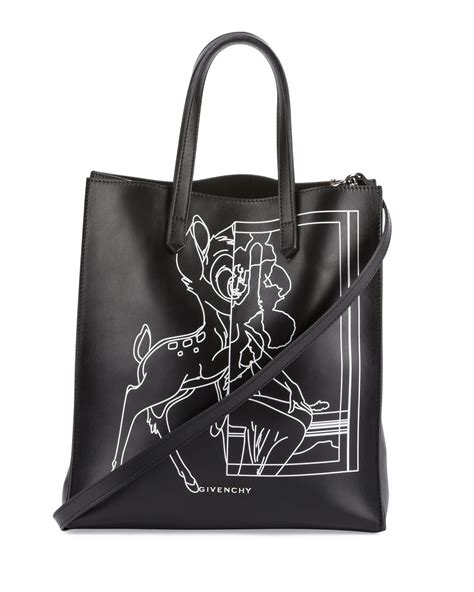 givenchy bambi leather tote|GIVENCHY Calfskin Bambi Print Medium Stargate Shopper Tote .